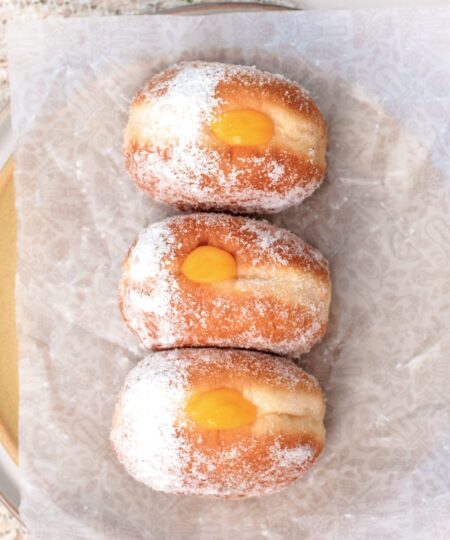 Passionfruit Curd Doughnut