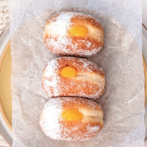 Passionfruit Curd Doughnut