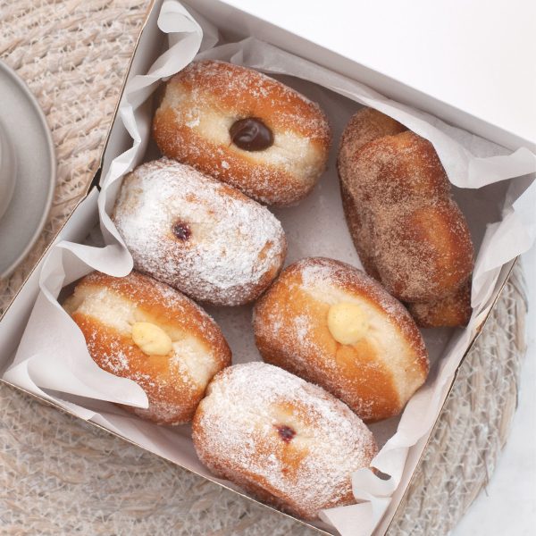 Box of 6 Classic Flavours Doughnuts