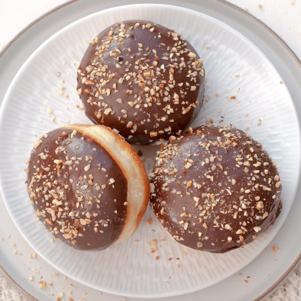 Belgian Chocolate & Hazelnut Doughnut