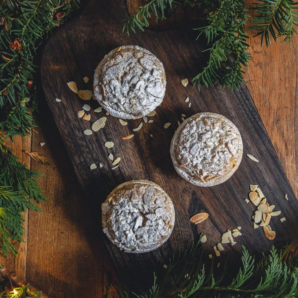 Orange, Cranberry & Almond Amaretto Frangipane Mince Pie