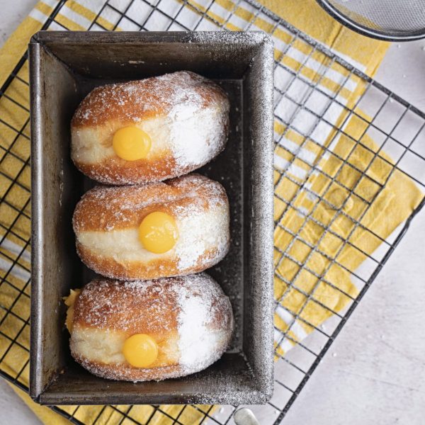 Sicilian Lemon Curd Doughnut