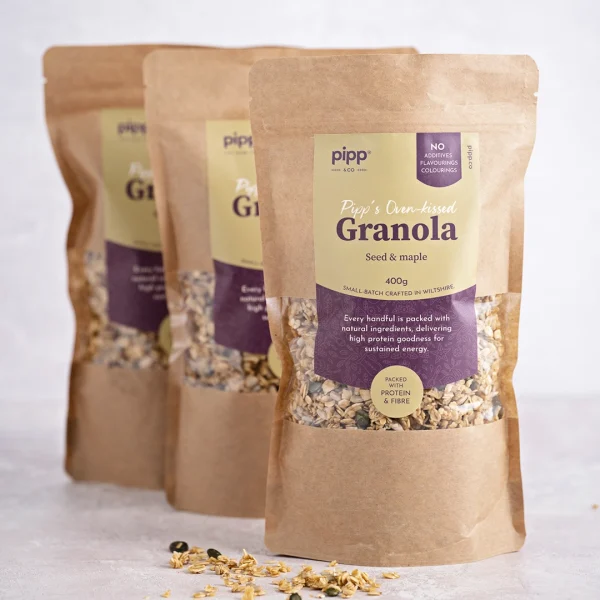 Pipp Seed & Maple Granola 400g