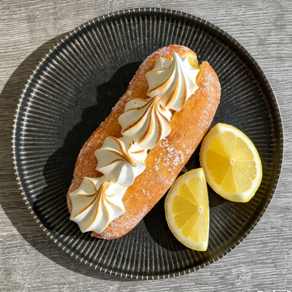 Lemon Meringue Doughnut